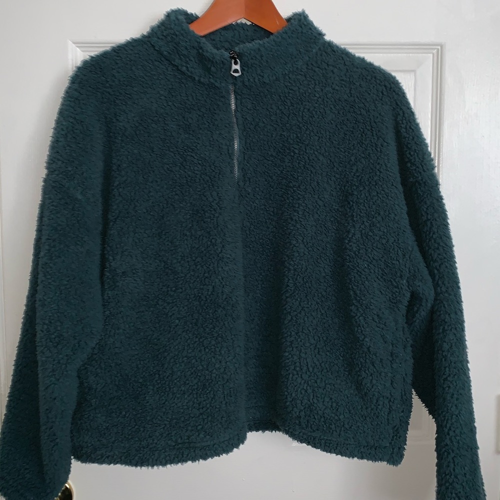 Turquoise American Eagle Sherpa